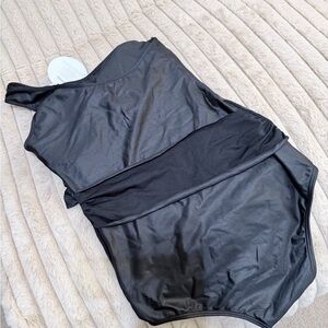 ANDREA FENZI Black Women's One Piece Swimsuit